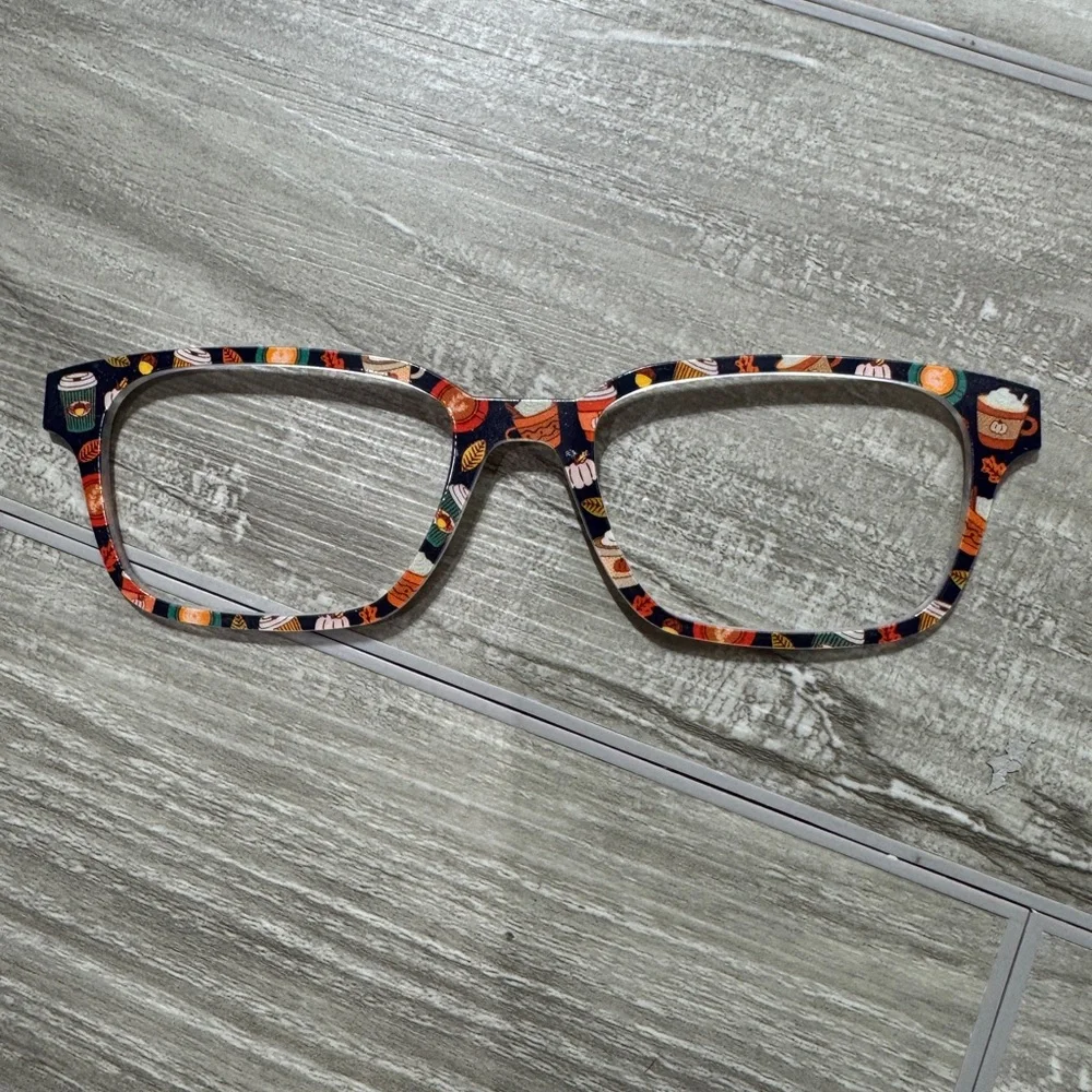 Pair eyewear- the Finley - magnetic topper - fall pumpkin spice latte